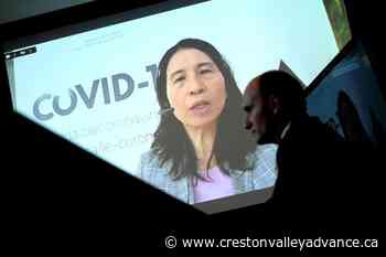 Tam expects ‘spring blip’ in COVID-19 cases - Creston Valley Advance