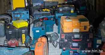 GPS-tracker leidt politie naar garage vol gestolen werkmateriaal - Het Laatste Nieuws