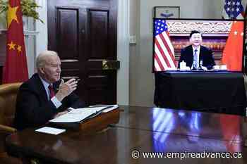 In video call, Biden presses China's Xi on Russia support - Virden Empire Advance