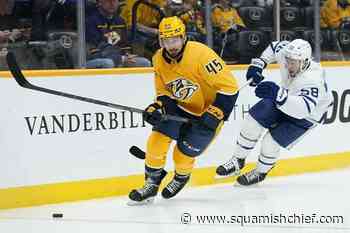 Forsberg's goal, assist lead Predators over Maple Leafs 6-3 - Squamish Chief