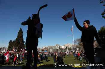 Victoria police establishes 'access points' ahead of planned COVID protests - Squamish Chief