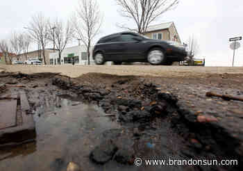 City starts preliminary pothole patching - The Brandon Sun