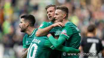 Werder Bremen ringt Dynamo Dresden nieder & klettert auf Platz 1! - deichstube.de