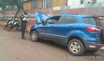 Oberá: la policía recuperó un vehículo robado en Buenos Aires - Misiones OnLine