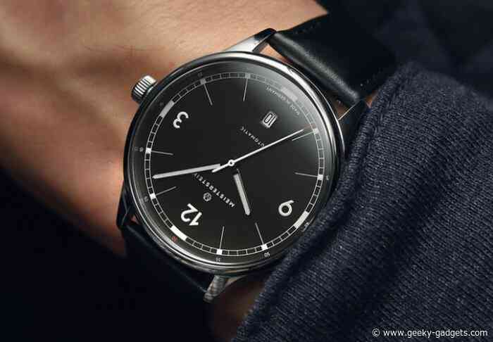 Meisterstein TEOS automatic watch features German precision and engineering