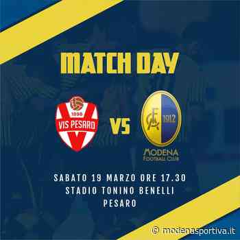 LIVE, VIS PESARO-MODENA 0-3: TRIS DI SCARSELLA - Modena Sportiva