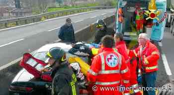 Incidente nella notte tra Caserta e Capua, scontro tra 4 auto: A1 chiusa al traffico - Il Meridiano News