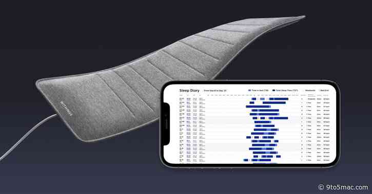 Withings adds medical-grade Sleep Diary to its tracking mat for more accurate and useful data