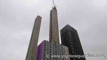 Work under way on what will be Croydon’s tallest building