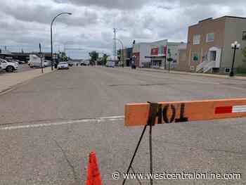 UPDATE: Collision Involving a Pedestrian Prompts Main Street Closure in Kindersley - WestCentralOnline.com
