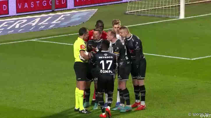 BEKIJK: Scheidsrechter Boucaut staat in de weg bij laatste kans voor Zulte Waregem - sporza.be