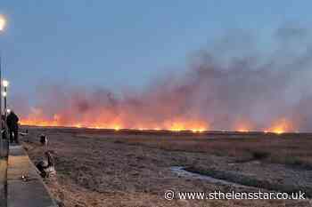 Marshland blaze at RSPB reserve extinguished - St Helens Star