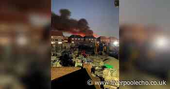 Worried residents report large plume of smoke over St Helens - Liverpool Echo
