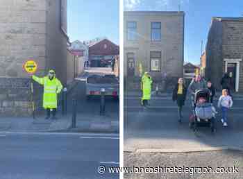 New school crossing goes live on Great Harwood 'danger' road where pensioner was killed