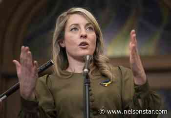 Canadian Armed Forces need to be better equipped: Foreign Affairs Minister - Nelson Star