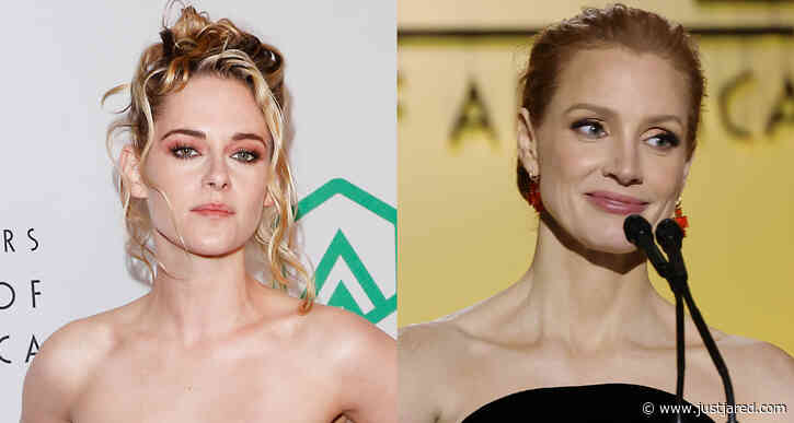 Kristen Stewart & Jessica Chastain Arrive in Style for Producers Guild Awards 2022
