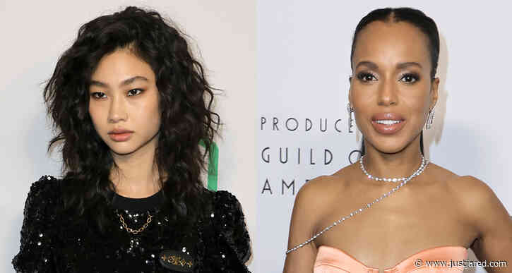 HoYeon Jung & Kerry Washington Go Glam for Producers Guild Awards 2022