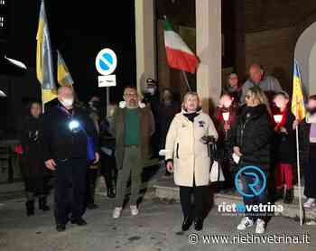 Fiaccolata per la Pace, Cuneo - Fratini: "Siamo vicini alle 49 persone ucraine che abbiamo accolto in Città" - Rietinvetrina