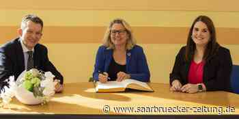 Entwicklungsministerin Svenja Schulze in Neunkirchen - Saarbrücker Zeitung