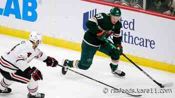 Hartman gets winner late in 3rd, Wild beat Blackhawks 3-1
