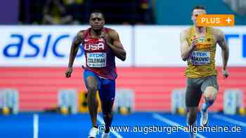 Augsburger Askovic sprintet Seite an Seite mit dem Weltrekord-Halter