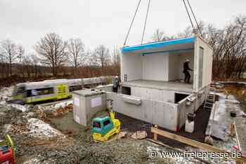Kleines Modul-Bauwerk soll Engstelle der Bahn bei Plauen entschärfen - freiepresse.de