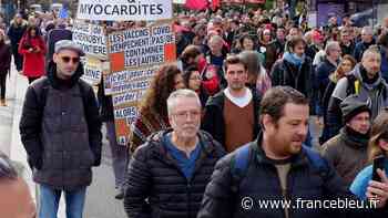 Nice : 250 militants contre le pass vaccinal continuent à manifester malgré la levée des restrictions - France Bleu