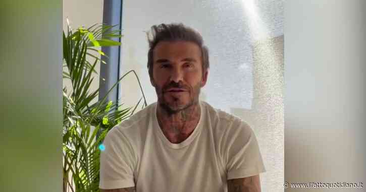 David Beckham cede il suo account Instagram (con 71 milioni di follower) per un giorno a una dottoressa ucraina di Kharkiv