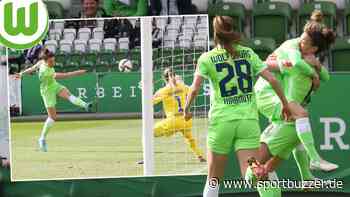 Rauch-Knaller und Lattwein-Doppelpack: Wolfsburgs Fußballerinnen siegen 3:0 - Sportbuzzer