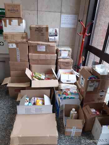 Saronno, più di 20 scatoloni di generi di prima necessità: l'impegno dell'itis Riva per l'Ucraina - ilSaronno