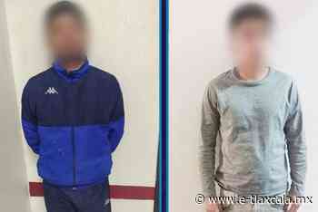 Captura policía de Apizaco a dos presuntos asaltantes | e-consulta.com 2022 - e-tlaxcala