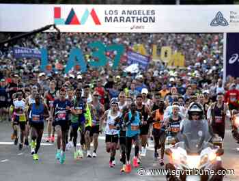 LA Marathon: John Korir repeats as winner in men’s marathon; Delvine Meringor wins women’s race - The San Gabriel Valley Tribune