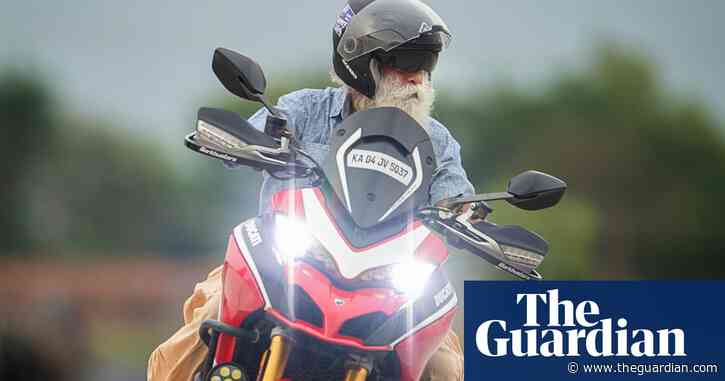 Indian spiritualist Sadhguru on 100-day motorbike mission to save soil
