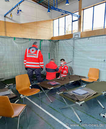Katastrophenschutz richtet im Alb-Donau-Kreis erste Notunterkunft ein
