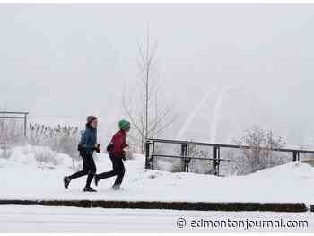 Snowstorm hammers Edmonton area, 52 collisions reported to EPS