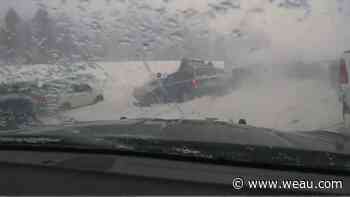 Exclusive: Dash cam video of Shawano police officer involved in 39-car pile up - WEAU