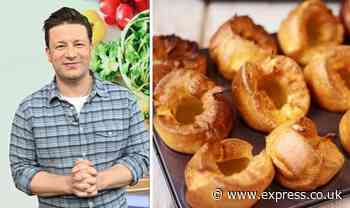 Jamie Oliver shares 'easy' recipe for ‘perfectly golden and crisp’ Yorkshire puddings - Express