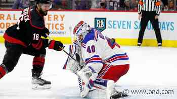 Georgiev shuts out Hurricanes in Rangers’ 2-0 victory - Belleville News-Democrat