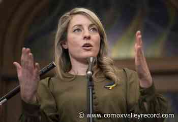 Canadian Armed Forces need to be better equipped: Foreign Affairs Minister - Comox Valley Record