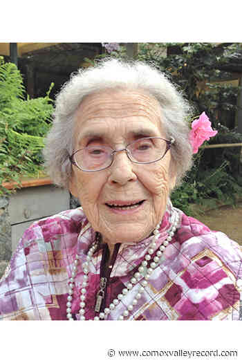 Pearl Thomson – Comox Valley Record - Comox Valley Record