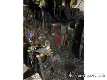 Grinder sparks ignite Saskatoon garage fire - Saskatoon Star-Phoenix