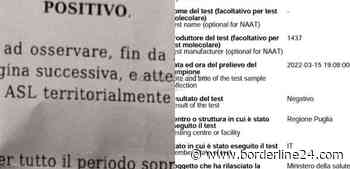 Bari, è positiva al Covid ma le arriva il green pass con esito negativo: "Grave errore" - Borderline24.com