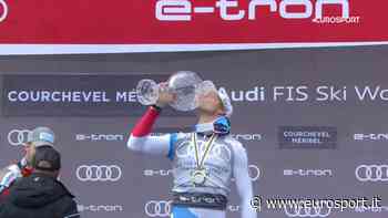 Coppa del Mondo, il primo trionfo generale di Marco Odermatt: tutta l'emozione sul podio - Eurosport IT