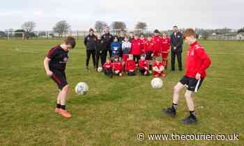 Former provost honoured as Oswald Park in Carnoustie finally unveiled - The Courier