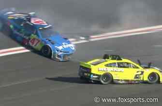 Austin Cindric, Ricky Stenhouse Jr. make hard contact