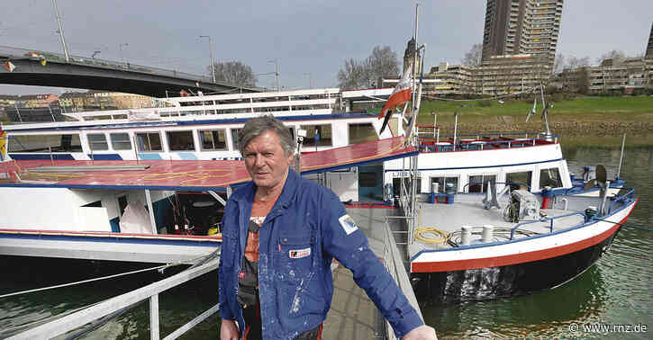 Mannheim:  Der "MS Kurpfalz"-Kapitän will von Bord