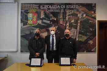 Questura di Vercelli: il saluto ai neo pensionati Scienza, Piras e Capaldi - Prima Vercelli