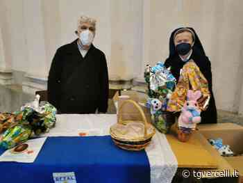 Incominciata la distribuzione delle uova di Pasqua benefiche dell'Oftal - TG Vercelli - tgvercelli.it