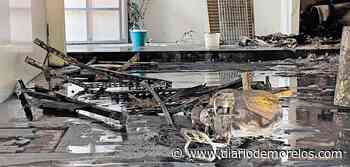 Arde casa en Cuernavaca - Diario de Morelos