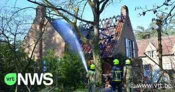 Huis onbewoonbaar na brand in Mol - VRT NWS